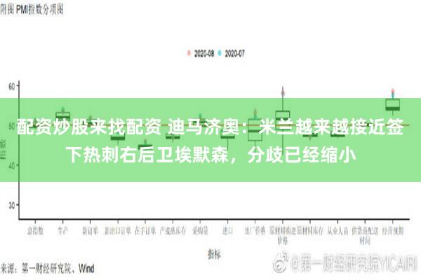 配资炒股来找配资 迪马济奥：米兰越来越接近签下热刺右后卫埃默森，分歧已经缩小