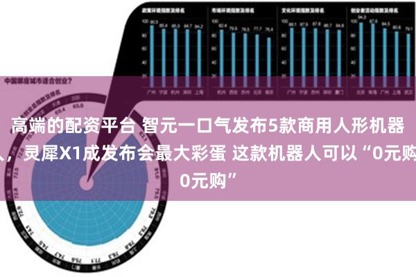 高端的配资平台 智元一口气发布5款商用人形机器人，灵犀X1成发布会最大彩蛋 这款机器人可以“0元购”